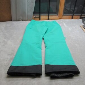 Pulse Pants Womens? Medium Aqua Insulated Ski Snowboard Waterproof Pockets 32x30